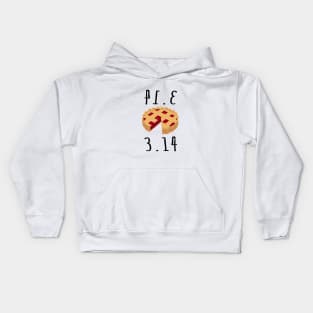 Pi or pie joke Kids Hoodie